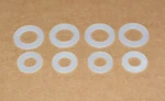 (8) Needle & Seat Gaskets Reusable Nylon / Plastic Fits: Holley Carburetor 4150. Fixed Price $11.99.
