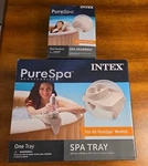 2 Pieces Intex Purespa Cup Holder For Wall & Inflatable Headrest Lot New. Fixed Price $10.00.
