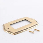 Creative Accents 967PB Polished Brass Standard 1-GANG Decorator Wallplate Cover. Fixed Price $9.49.