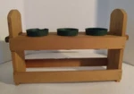 Wooden Three Kitchen Do-it-yourself Herbal Garden Or Potted Plant Stand. Fixed Price $6.00.