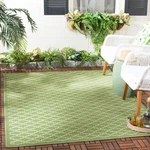 Safavieh Washable Rug Outdoor Courtyard Collection - 4' X 5'7", Green & Beige. Fixed Price $53.55.