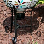Traditional Style Steel Outdoor Gazing Globe Stand - Black By Sunnydaze. Fixed Price $33.95.