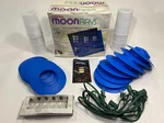Noma Moonrays Patio Lantern String Lights 6 Blue Vintage Set. Fixed Price $75.64.