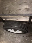 4X8 Utility Trailer Steel Frame Mesh Ramp Gate Single Axle Hauler. Fixed Price $260.00.