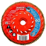 Diablo DCX045060B01F 4-1/2" Steel Demon Flap Disc Grit With Speed Hub. Fixed Price $17.10.