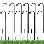 Ashman Shepherd's Hooks 35 Inch (12 Pack), Black, Made Of Premium Metal For H.... Fixed Price $67.08.