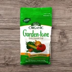 Espoma Organic Garden-tone 3-4-4 Plant Food, 4LB. Fixed Price $16.99.