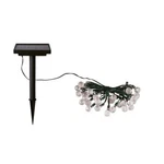 Smart Solar 30-LIGHT Integrated Led Crystal Ball String Set. Fixed Price $24.99.