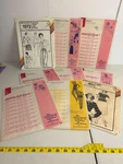 Stretch & Sewing Pattern Lot 9 Ladies Swimsuit Tops Skirts Jackets Office R3. Fixed Price $30.00.