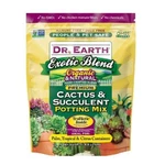 Dr. Earth Exotic Blend Organic Cactus & Succulent Potting Mix 8 Quart. Fixed Price $25.00.