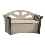 Rubbermaid Outdoor Patio Storage Bench, Cu. Ft., Olive/sandstone (FG376401O.... Fixed Price $249.87.