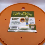Bloem Plastic Ups-a-daisy Flower Planter Insert, Orange, 13IN. Fixed Price $14.99.