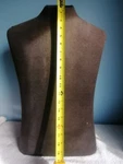 Vintage Tailor's Form Bust Dummy Male Chest Men Modern Display Foam & Fabric. Fixed Price $144.50.