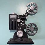 Retro Resin Movie Film Projector Model Figurine Props Home Office Decor. Fixed Price $15.00.