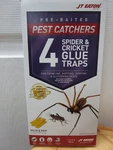 12 X Jt Eaton #844, 4-PACK Spider & Cricket Glue Total 48 Traps-usa Made!. Fixed Price $87.99.