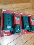 3-OUTLET Ground Stake By Holiday Living, 6 Foot Power Cord #0130337 Lot Of 2. Fixed Price $28.00.