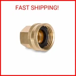 Gilmour Pro Brass Double Female Hose Connector, Swivel Thread Siz. Fixed Price $15.99.