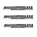 3 Repl Xht Hd Blades Fits Hustler 797696 601124 54" Raptor Sd Fastrak. Fixed Price $60.36.