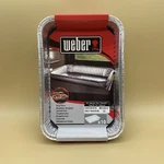 10 Pack Weber Aluminum Small Drip Pans, Cooking Accessories, Grilling Cookware. Fixed Price $12.17.