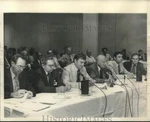 1976 Press Photo Dome Staff Members During Conference - NOB58565. Fixed Price $24.99.