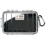 Pelican 1050 Watertight Hard Micro Case With Rubber Liner - Clear/black. Fixed Price $40.41.