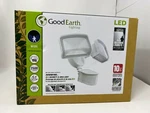 Good Earth Lighting Downfire 240-DEGREE 2-HEAD Dual Detection Zone White Led. Fixed Price $24.95.