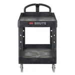 Rubbermaid Commercial 4546BLA 26" X 55" 33.25" Lipped Shelf Utility Cart New. Fixed Price $361.00.