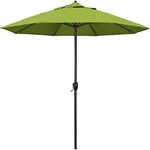 California Aluminum Crank Open Kiwi Olefin Patio Umbrella, 9'. Fixed Price $100.82.