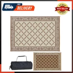 119127 9-FEET By 12-FEET Reversible Mat, Plastic Straw Rug, Large Floor. Fixed Price $96.99.