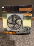 Ozark Trail Portable Fan Cool Camping Indoors Outdoors Battery Operated 10 Inch. Fixed Price $12.99.