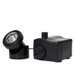Pond Boss Gph Fountain Pump With Low Water Auto Shut-off & Light, PF420ASL. Fixed Price $108.29.