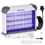 Aspectek Led Bug Zapper Indoor High-voltage Mosquito And Fly Trap, White. Fixed Price $52.64.