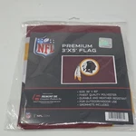 Fremont Die Washington Redskins Nfl Flag 3'X5' Premium Outdoor/indoor. Fixed Price $40.00.
