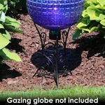 Decorative Scroll Steel Outdoor Gazing Globe Stand - Black By Sunnydaze. Fixed Price $36.95.