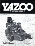 Yazoo Owners Manual HPTOK-E18 Lawnmower Repair Service Repro. Fixed Price $16.95.