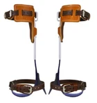Klein Tools Pole Climbers Set 1/2 Inch Gaffs Climbing Spikes With Pads. Fixed Price $299.99.