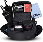 Deluxe Medium Camera Bag Case For Sony A6000, A6600, H300 Digital. Fixed Price $15.49.