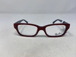 Ray Ban RB1527 3577 45-15-125 Red Blue Full Rim Eyeglasses Frame JI97. Fixed Price $66.83.