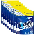 Orbit White Peppermint Sugar-free Chewing Gum, Resealable Bag 120 Piec.... Fixed Price $109.66.
