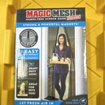 Magic Mesh MM011124 Screen Door Heavy Duty Magnetic Lock 83X39IN Black. Fixed Price $10.00.