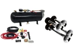 Mpc 4 Trumpet Train Air Horn Kit - Fits Almost Any Vehicle: Truck, Car, Black. Fixed Price $195.99.