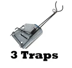 3 Cinch Sure Catch Mole And Gopher Traps 2-1/4 Size -usa Made. Fixed Price $69.99.