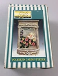 Gift Collections Polyresin Feeder "welcome To My Garden". Fixed Price $19.40.
