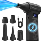 Air Blower 130000RPM Electric Duster Super Power Turbo Fan For Keyboard, Car. Fixed Price $23.99.