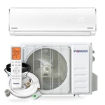 Pioneer Diamante Pro 18000 Btu 21 SEER2 230V Wall Ductless Mini-split Heat Pump. Fixed Price $1082.00.