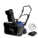Snow Joe Ionmax Cordless Blower With Electric Engine, 24V-X2-SB18-GO. Fixed Price $299.99.