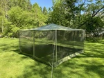 Vintage Eureka Camping Tent 12 X House Bug Screened Canopy. Fixed Price $275.00.