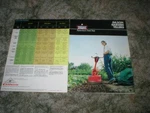 Vintage Gilson Garden Tiller Sales Brochure With Doodles, 8 Pages Specs. Fixed Price $9.00.