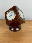 Weems & Plath Cube 3 Gauge Weather Station Clock Thermometer Barometer Vintage. Fixed Price $225.00.