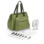 Picnic Time Toluca Insulated Cooler Tote, Green New. Fixed Price $34.99.